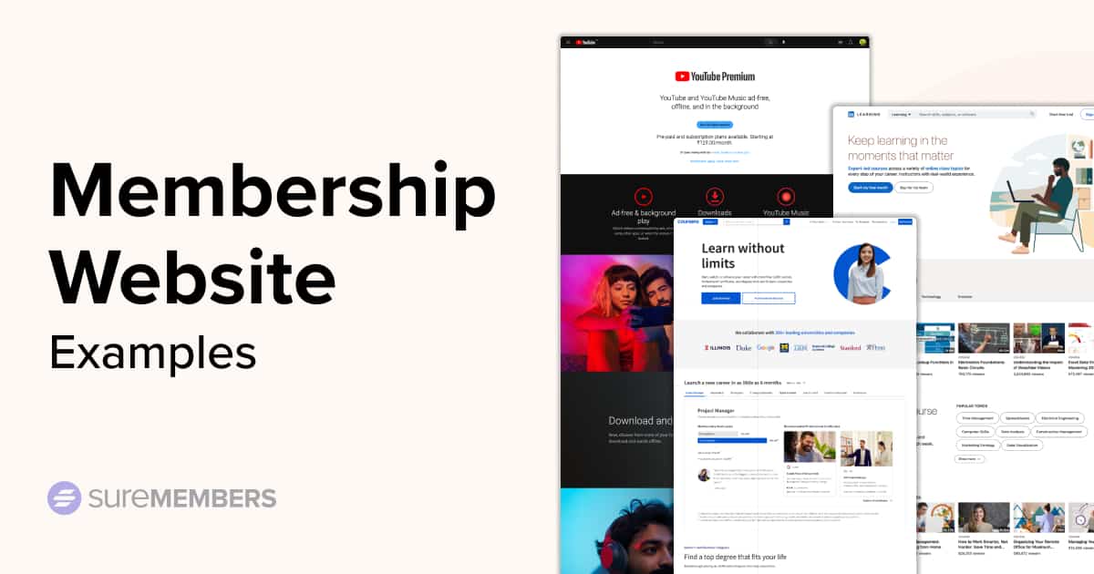 18 Real Life Membership Site Examples To Inspire You