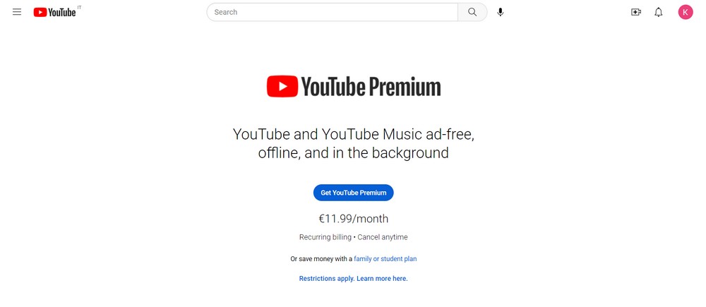 YouTube Premium