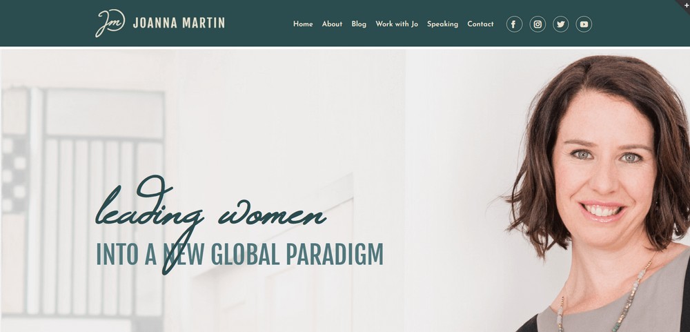 Dr Joanna Martin website