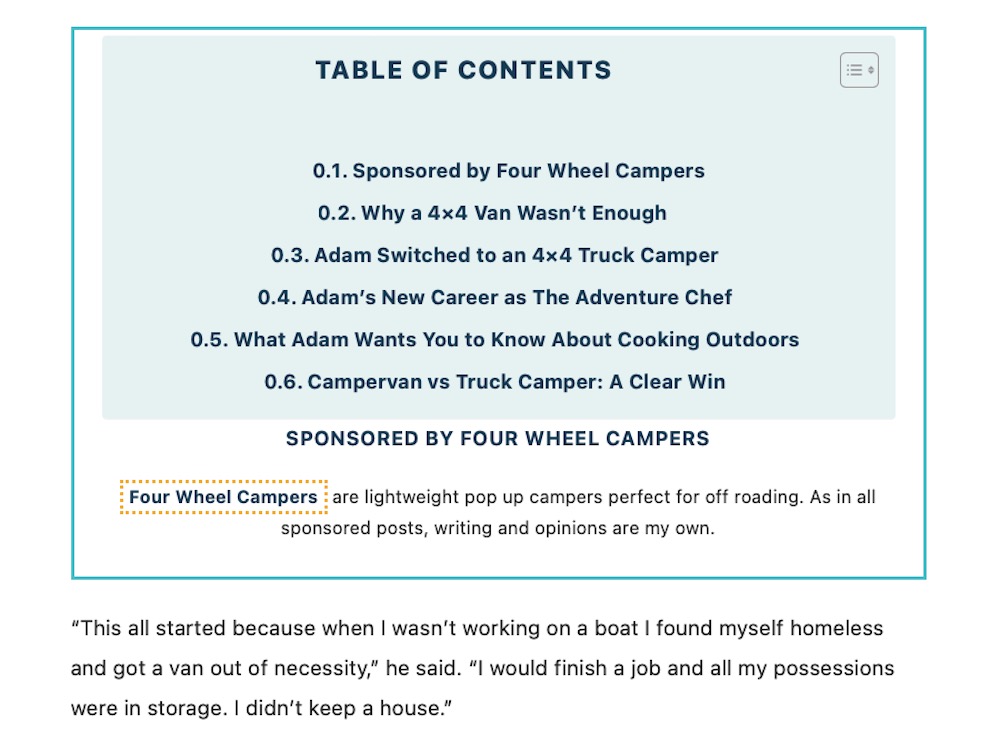 the wayward home disclosure