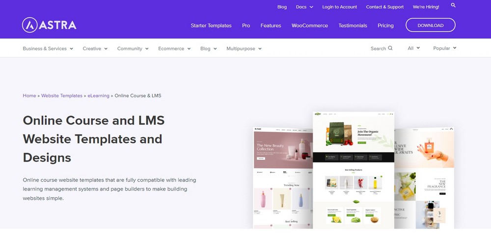 eLearning website for general learning