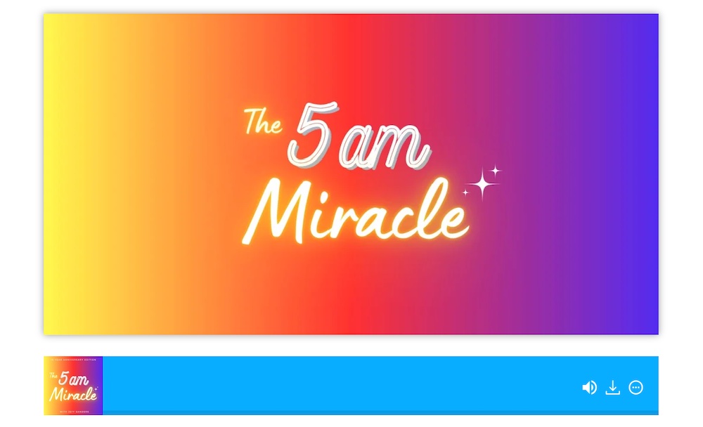 5am miracle podcast