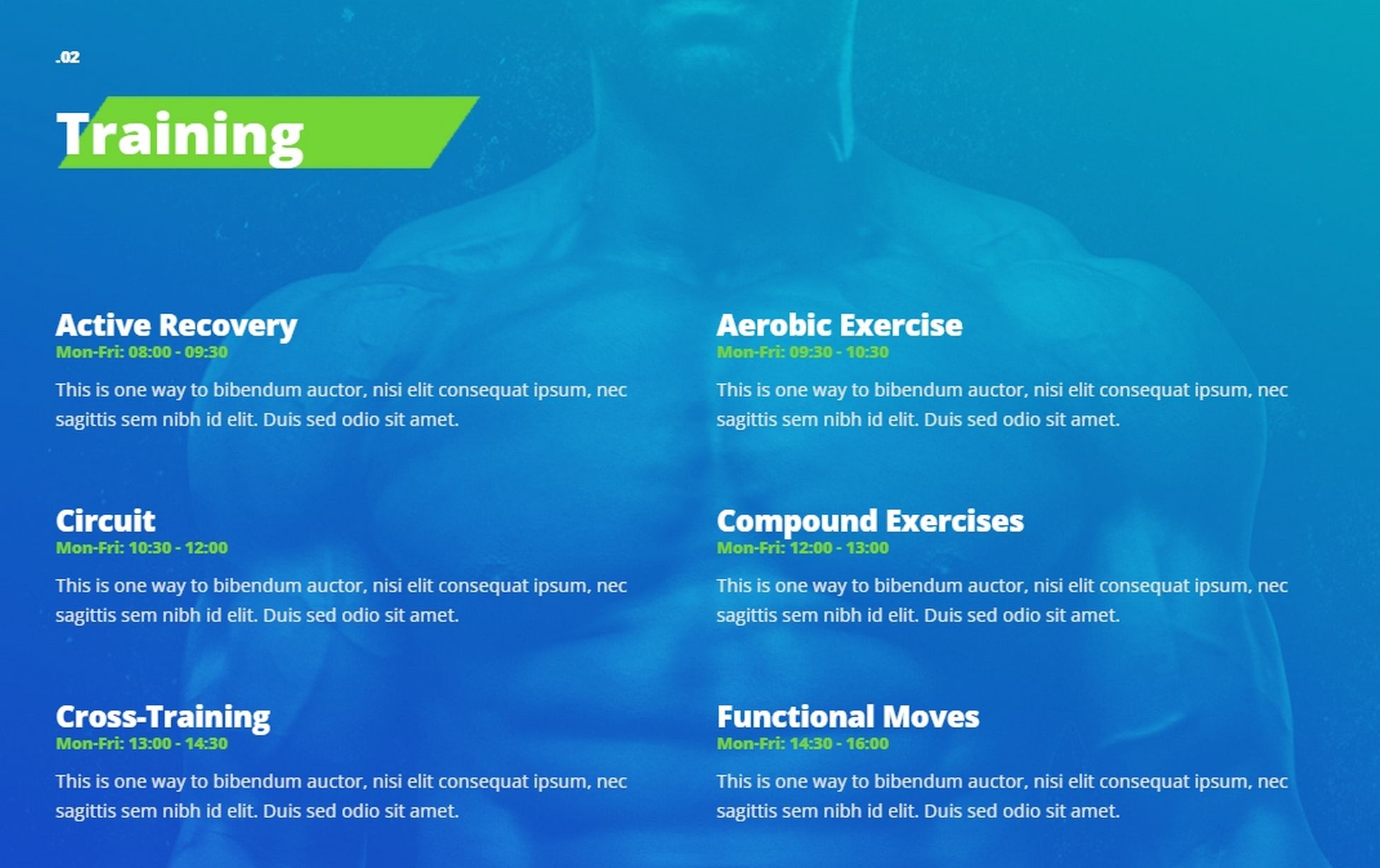 Choose your fitness niche