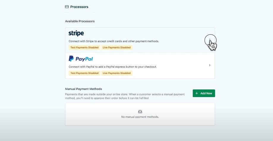 surecart payment processors 