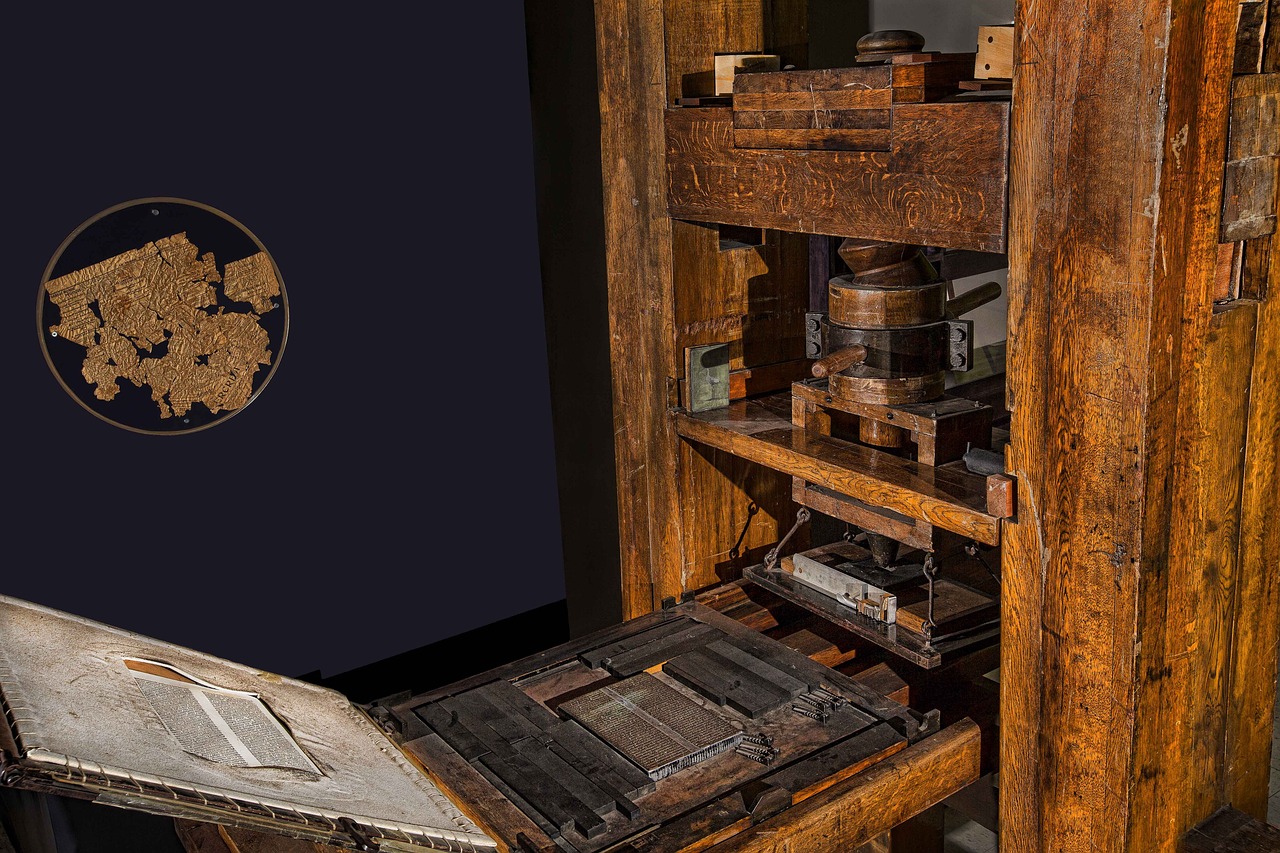 Printing press, the first subscription